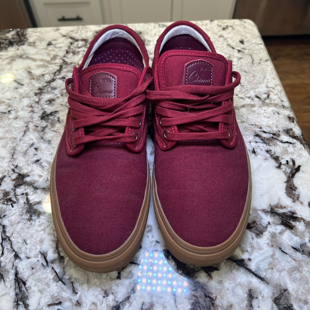 VANS Civas Men's Burgundy Casual Shoes
